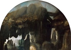 La virgen de las rocas de Leonardo da Vinci